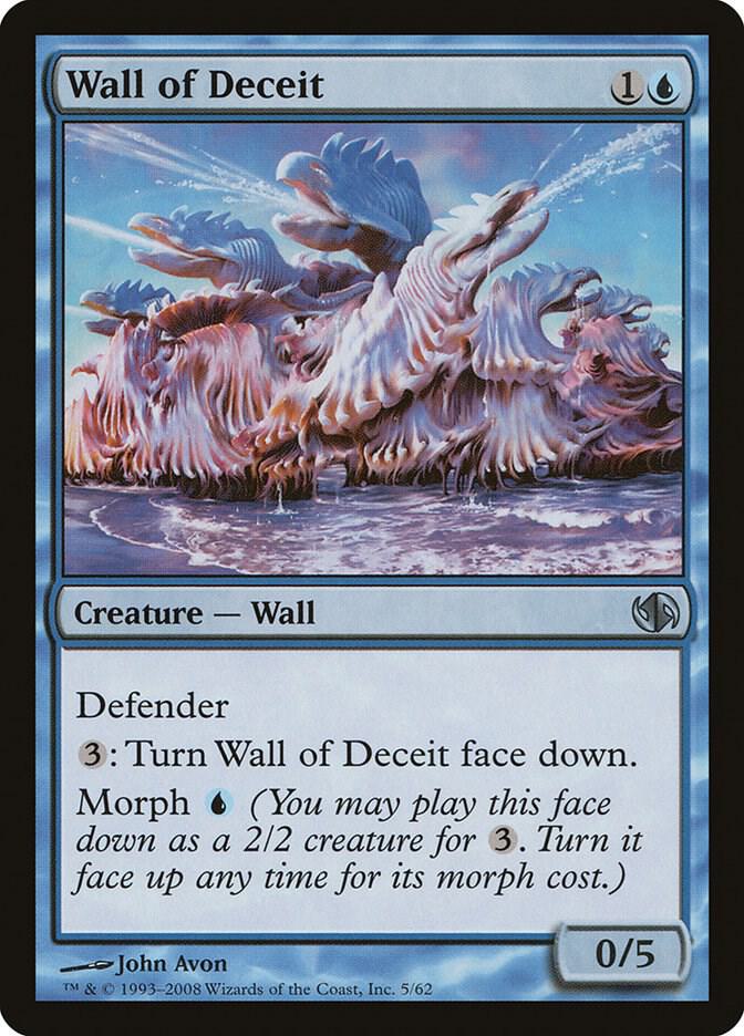 Wall of Deceit 5 card from Duel Decks: Jace vs. Chandra