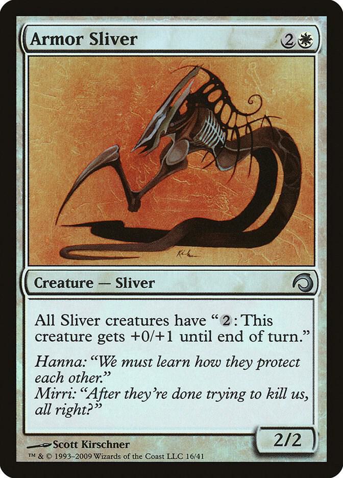 Armor Sliver 16 card from Premium Deck Series: Slivers