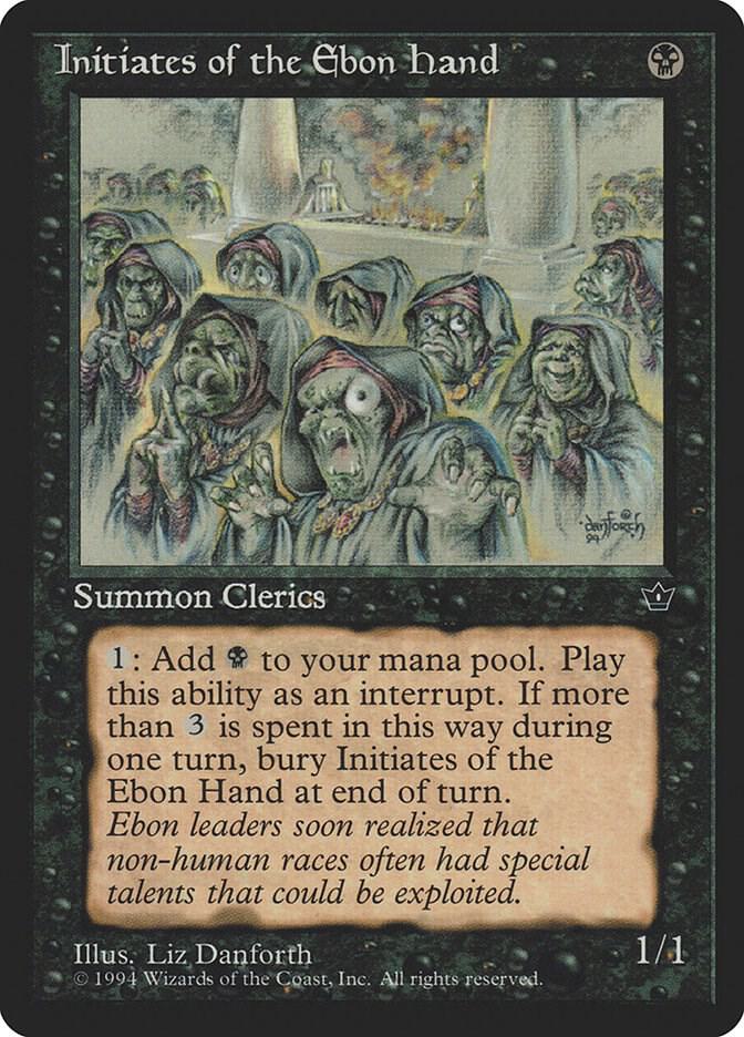 Initiates of the Ebon Hand (Danforth) card from Fallen Empires