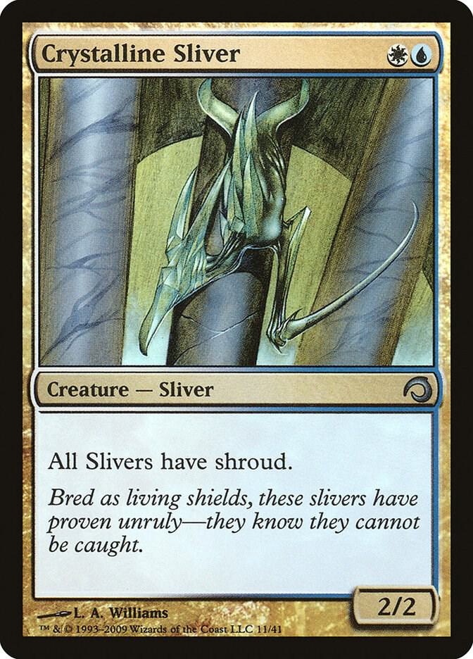 Crystalline Sliver 11 card from Premium Deck Series: Slivers