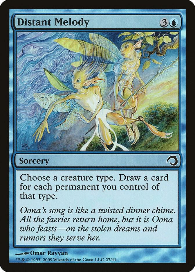 Distant Melody 27 card from Premium Deck Series: Slivers