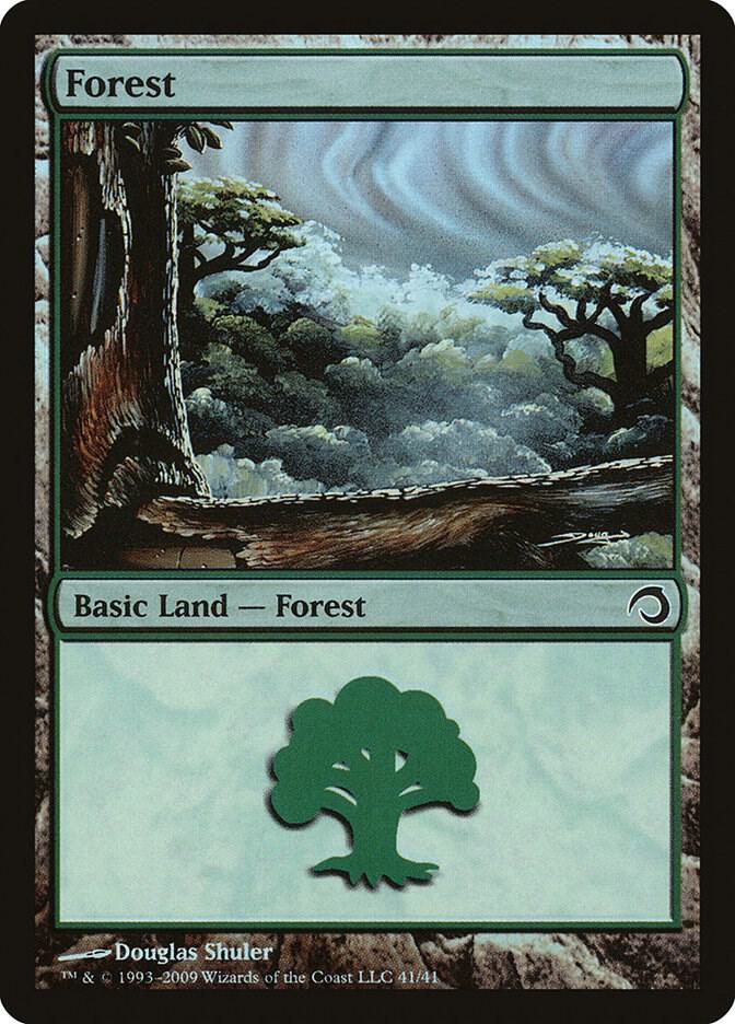 Forest 41 card from Premium Deck Series: Slivers