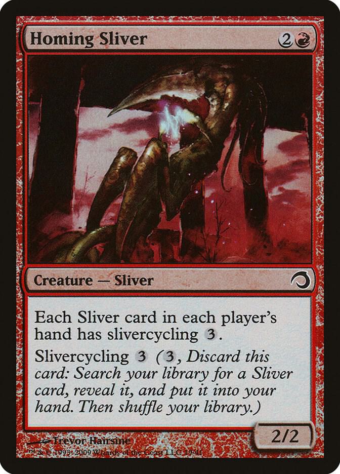 Homing Sliver 19 card from Premium Deck Series: Slivers