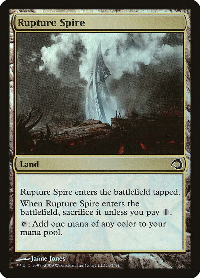Rupture Spire 33 card from Premium Deck Series: Slivers