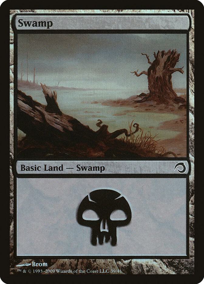 Swamp 39 card from Premium Deck Series: Slivers