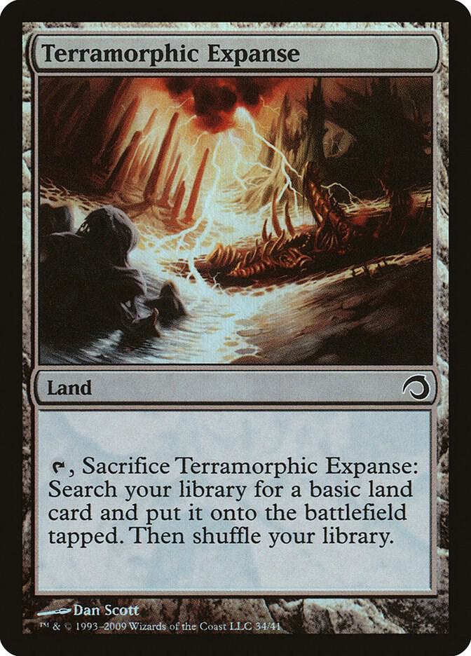 Terramorphic Expanse 34 card from Premium Deck Series: Slivers