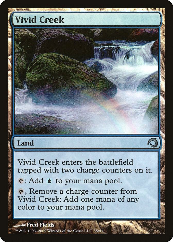 Vivid Creek 35 card from Premium Deck Series: Slivers