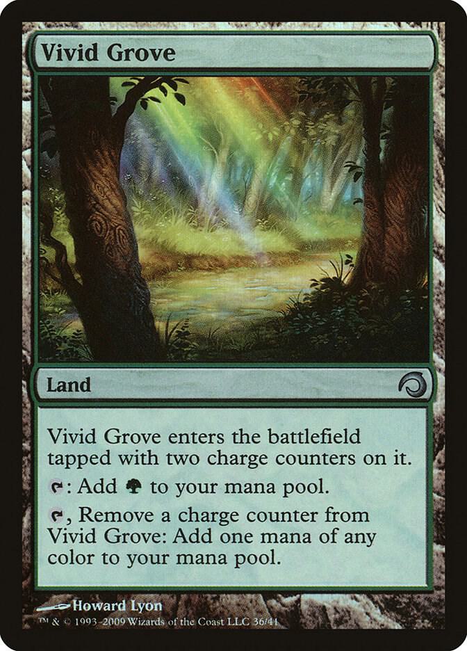 Vivid Grove 36 card from Premium Deck Series: Slivers
