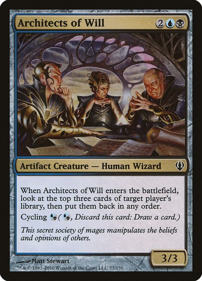 Architects of Will 77 card from Archenemy