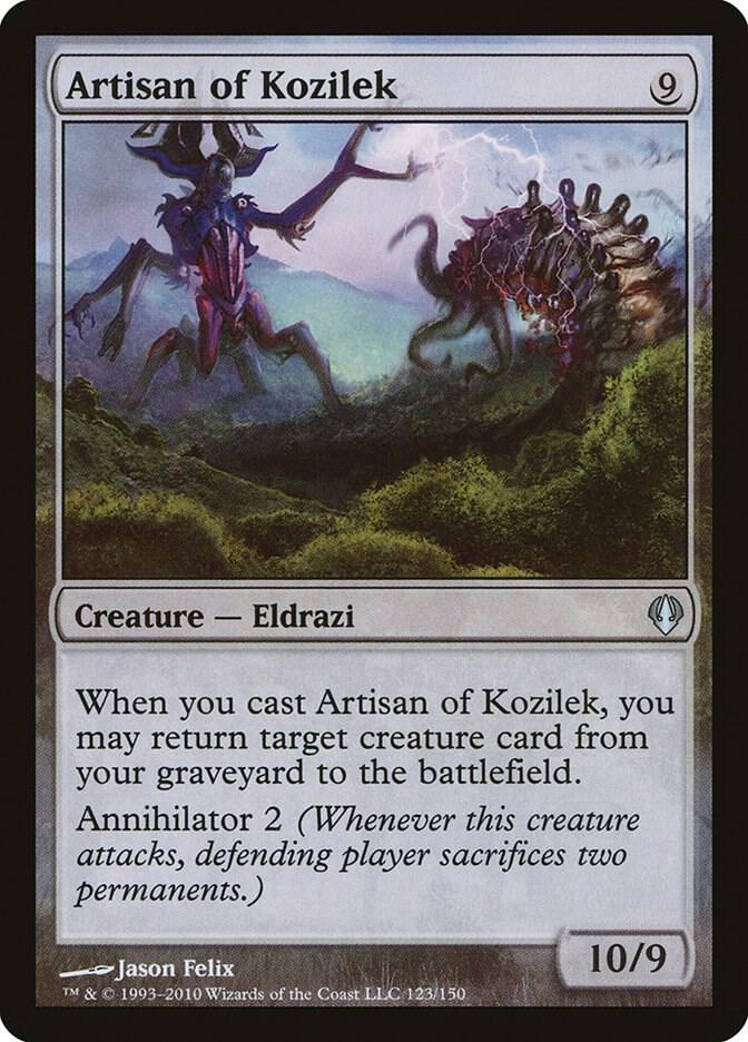 Artisan of Kozilek 123 card from Archenemy