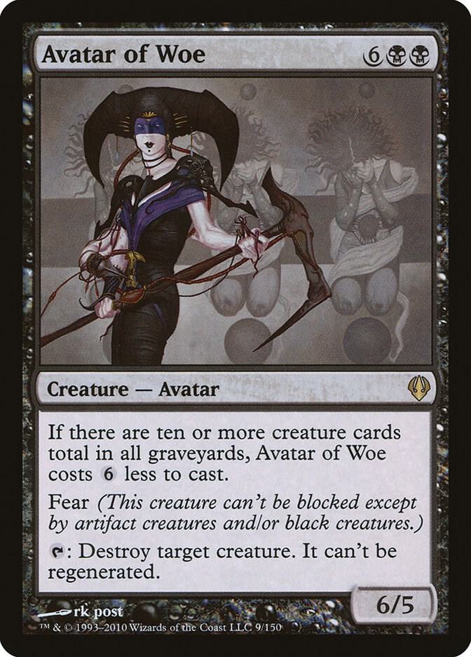 Avatar of Woe 9 card from Archenemy
