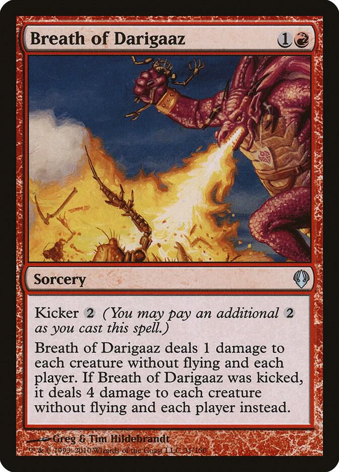 Breath of Darigaaz 31 card from Archenemy