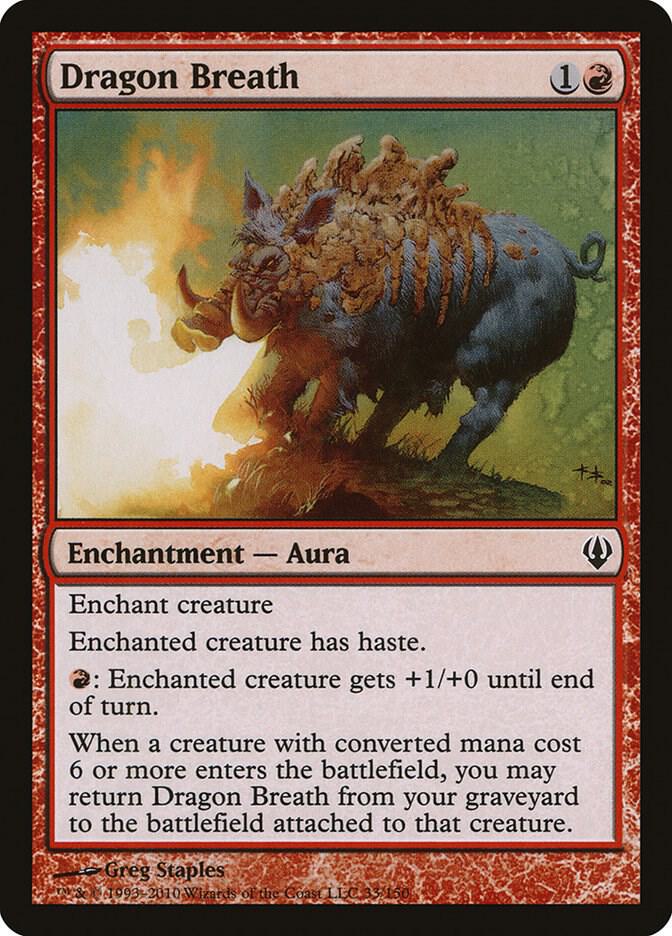 Dragon Breath 33 card from Archenemy