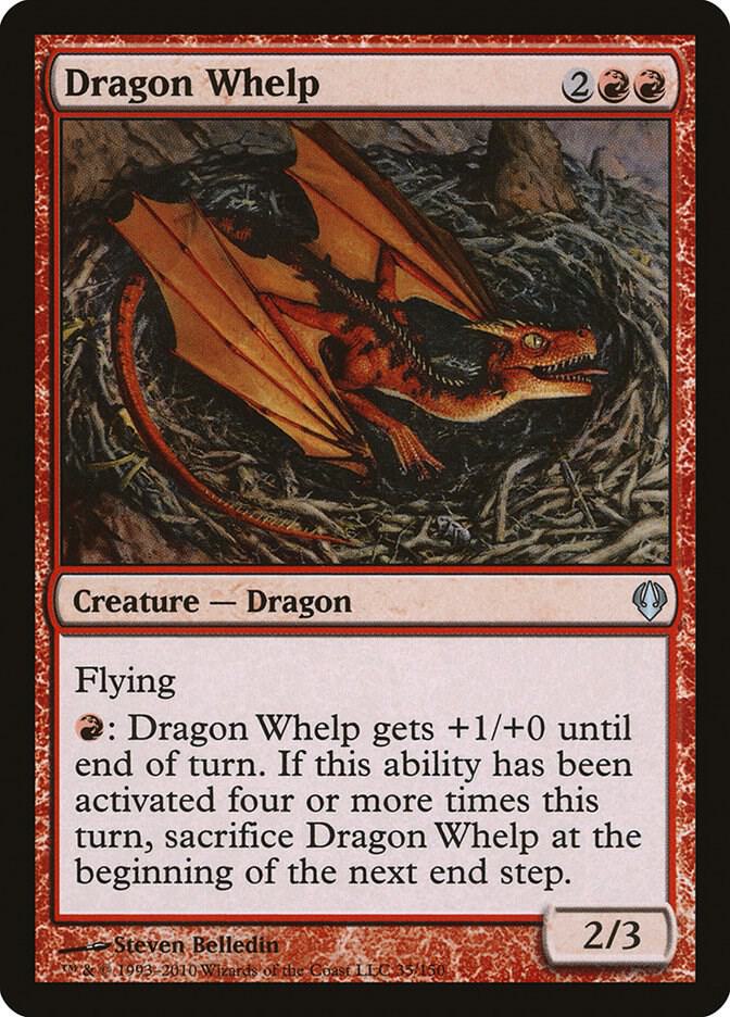 Dragon Whelp 35 card from Archenemy