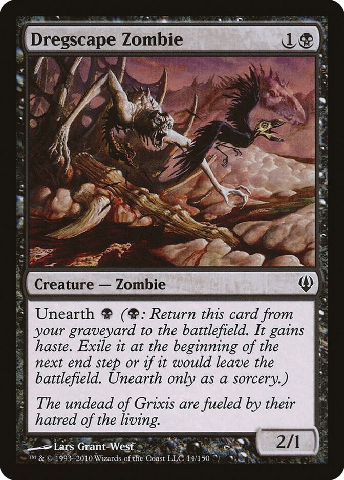 Dregscape Zombie 14 card from Archenemy