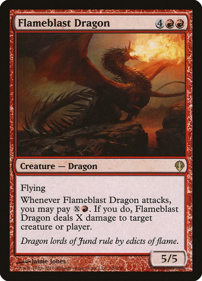 Flameblast Dragon 38 card from Archenemy
