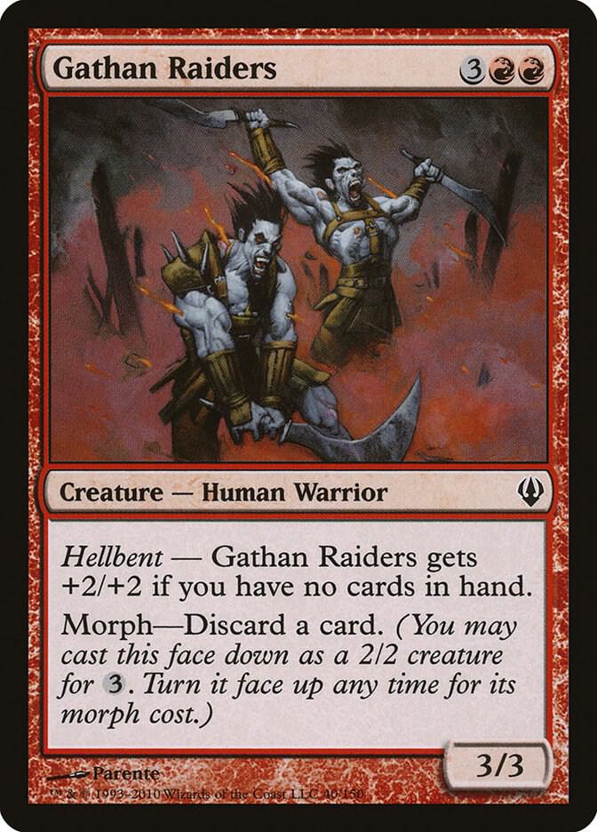 Gathan Raiders 40 card from Archenemy