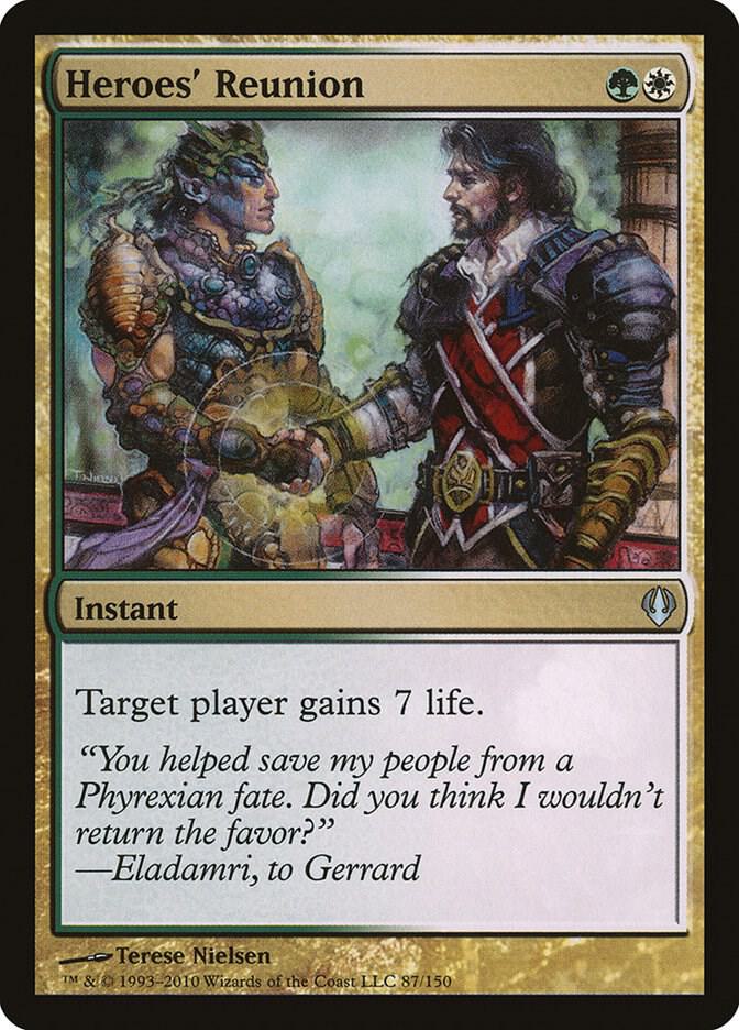 Heroes' Reunion 87 card from Archenemy