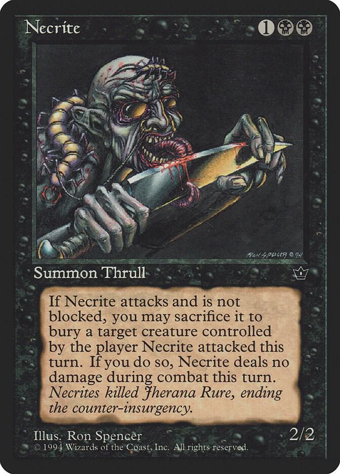 Necrite (Spencer) card from Fallen Empires