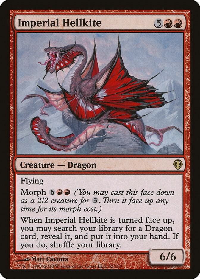 Imperial Hellkite 42 card from Archenemy