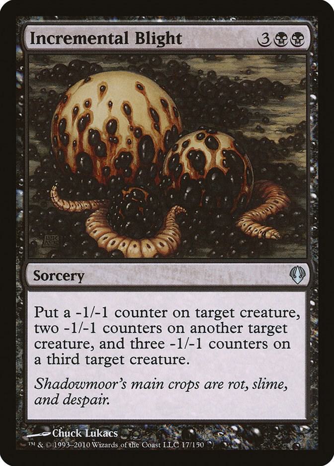 Incremental Blight 17 card from Archenemy