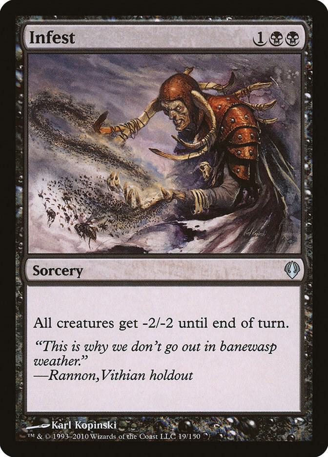 Infest 19 card from Archenemy