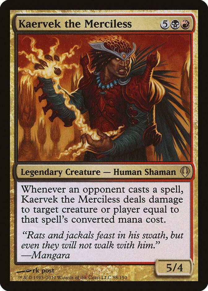 Kaervek the Merciless 88 card from Archenemy
