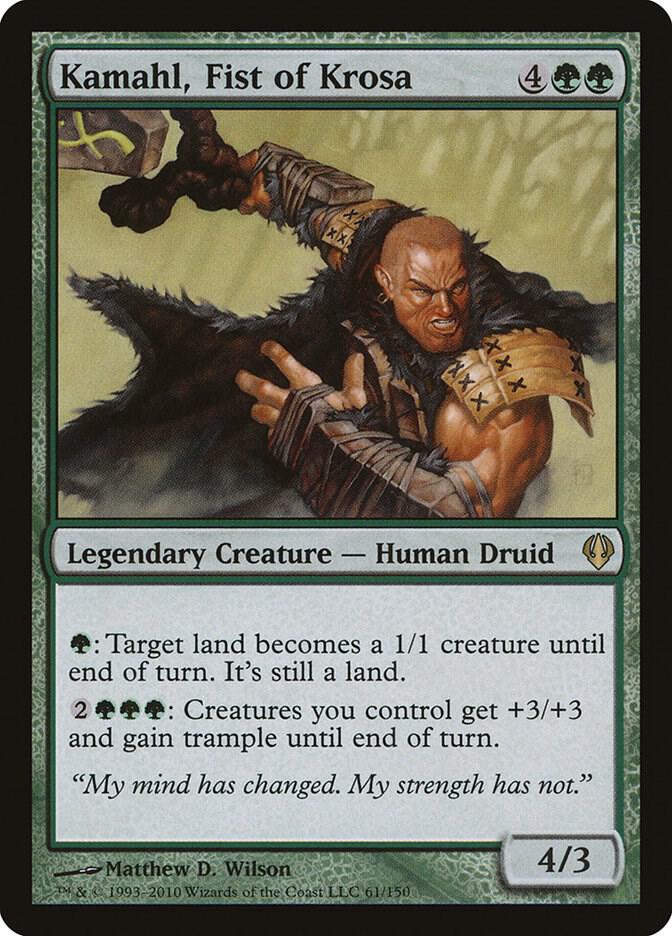 Kamahl, Fist of Krosa 61 card from Archenemy