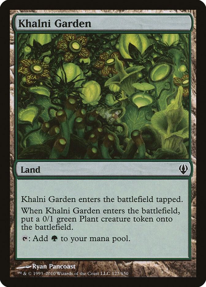 Khalni Garden 127 card from Archenemy
