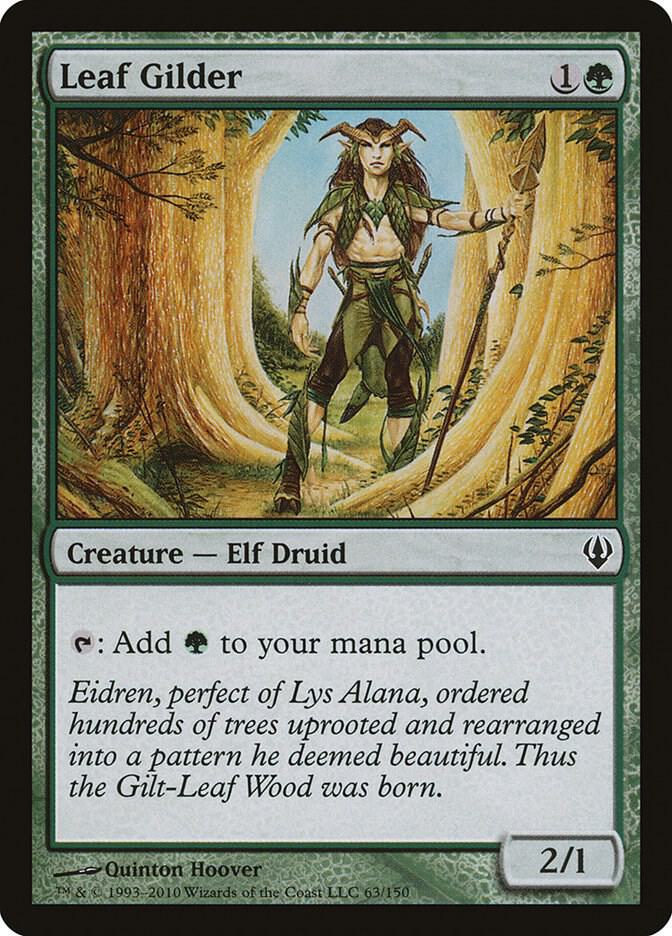 Leaf Gilder 63 card from Archenemy