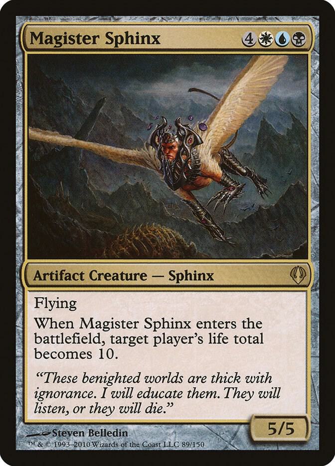 Magister Sphinx 89 card from Archenemy