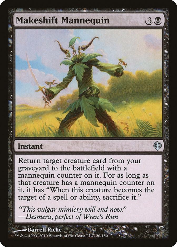 Makeshift Mannequin 20 card from Archenemy