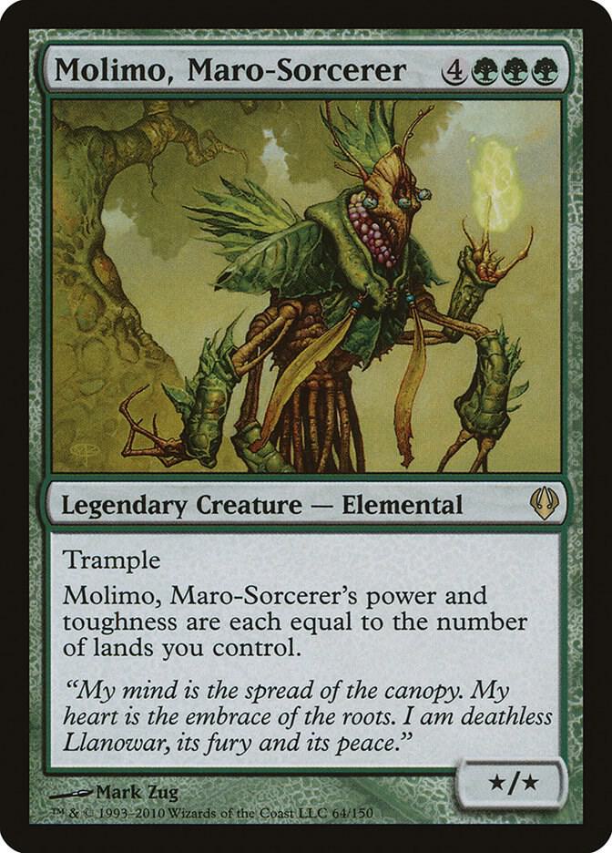 Molimo, Maro-Sorcerer 64 card from Archenemy
