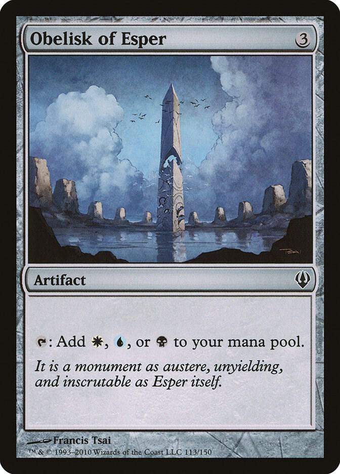 Obelisk of Esper 113 card from Archenemy