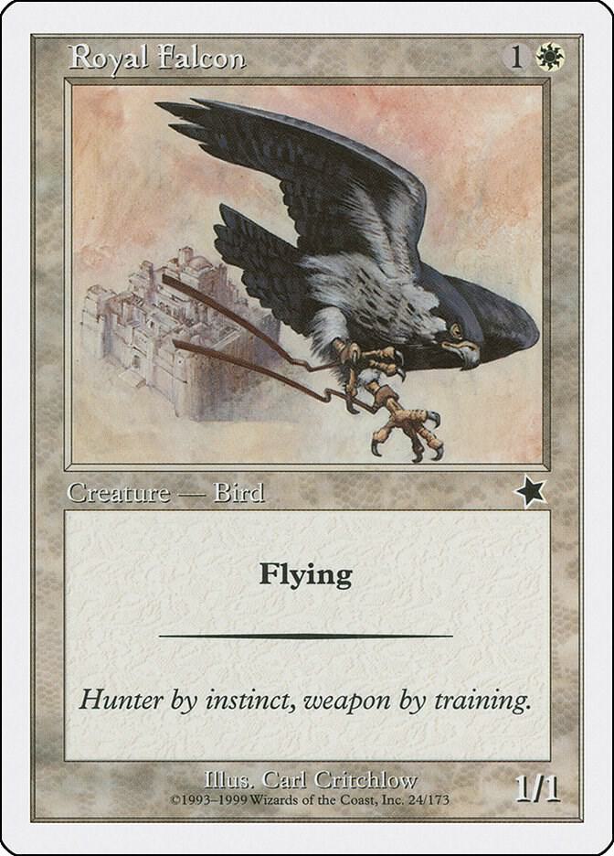 Royal Falcon 24 card from Starter 1999