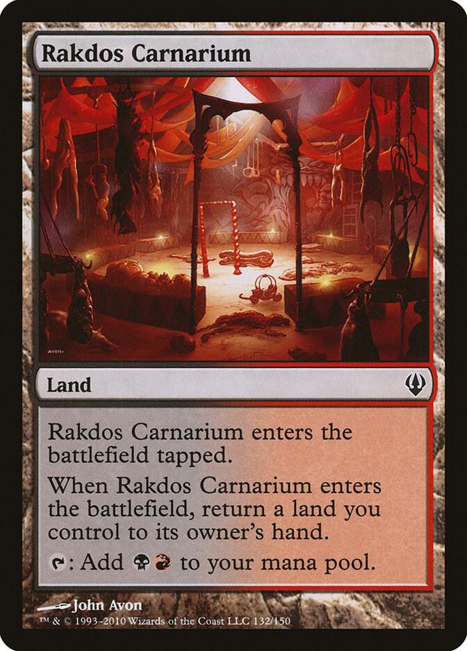 Rakdos Carnarium 132 card from Archenemy