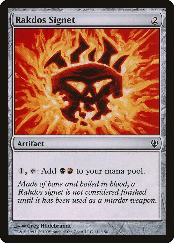 Rakdos Signet 114 card from Archenemy