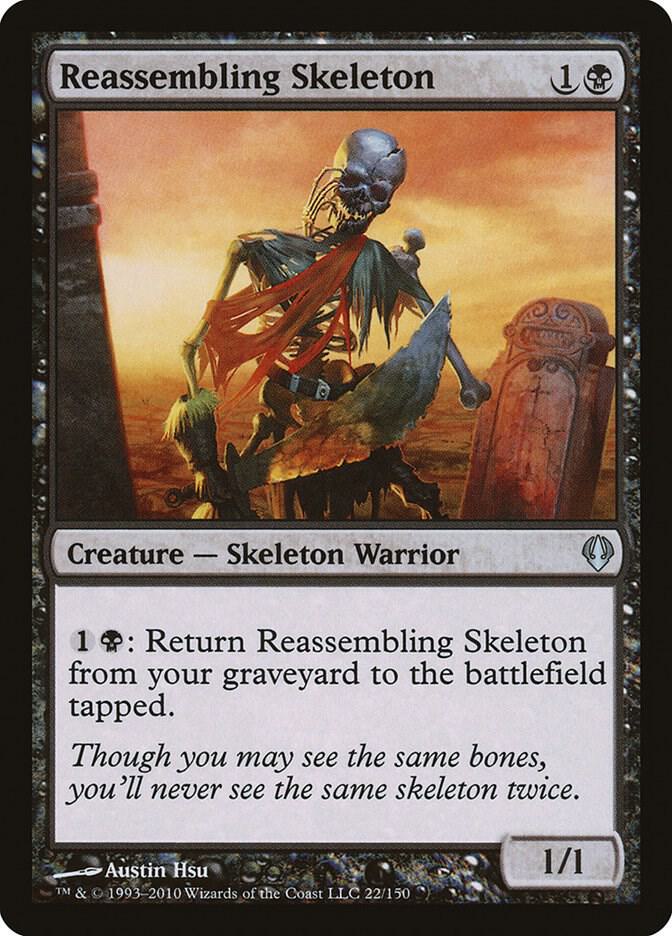 Reassembling Skeleton 22 card from Archenemy