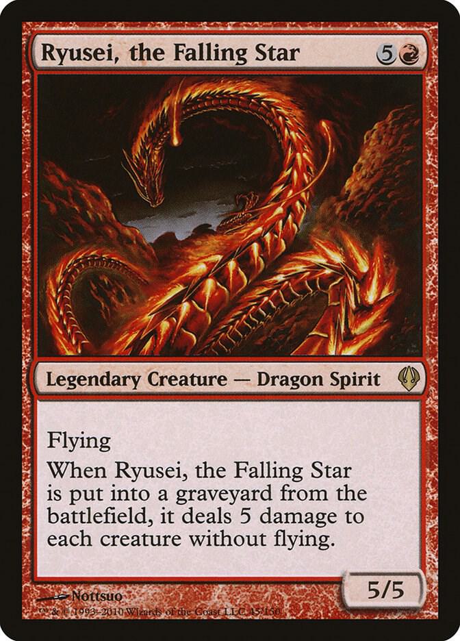 Ryusei, the Falling Star 45 card from Archenemy