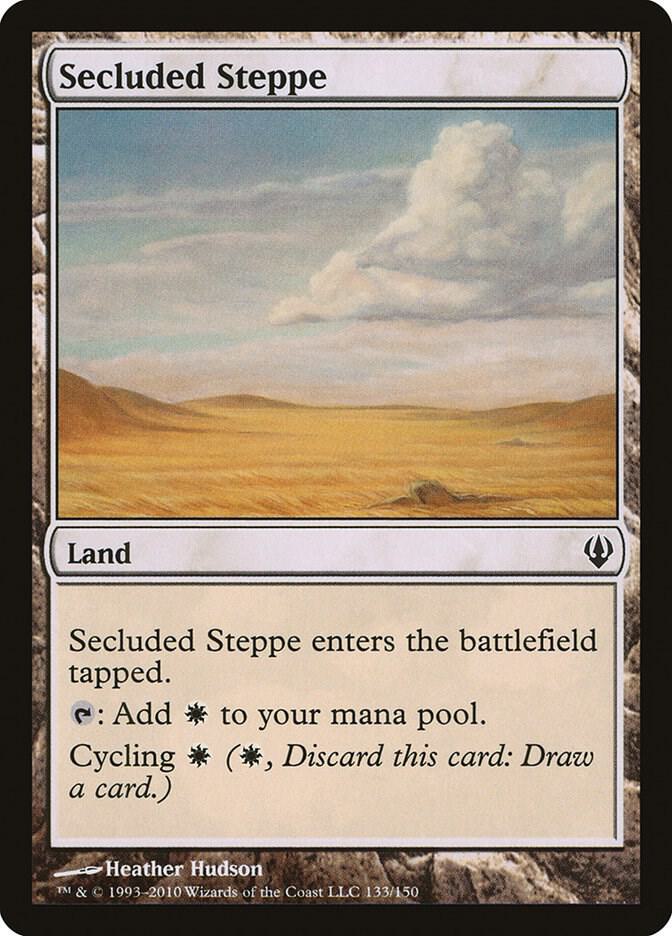 Secluded Steppe 133 card from Archenemy