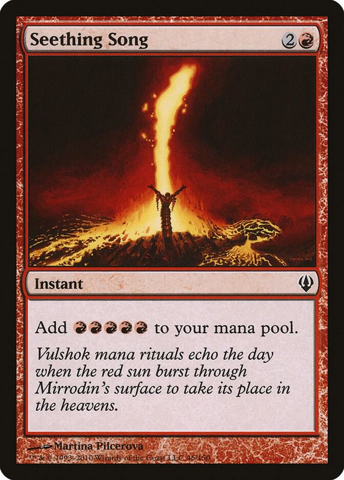 Seething Song 46 card from Archenemy