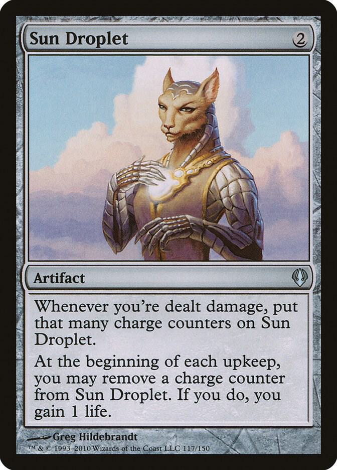 Sun Droplet 117 card from Archenemy