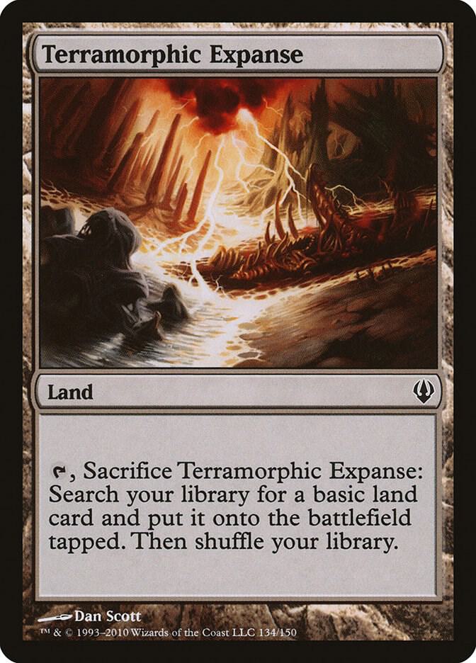 Terramorphic Expanse 134 card from Archenemy