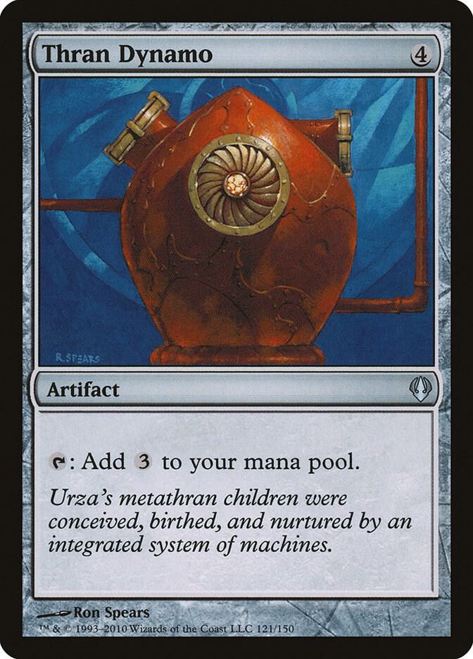 Thran Dynamo 121 card from Archenemy