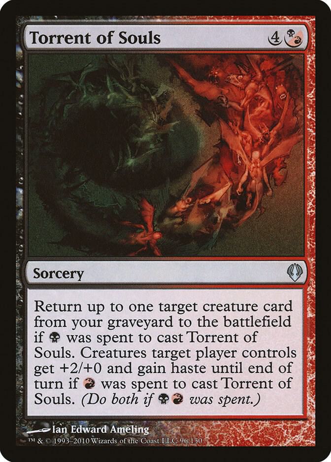 Torrent of Souls 96 card from Archenemy