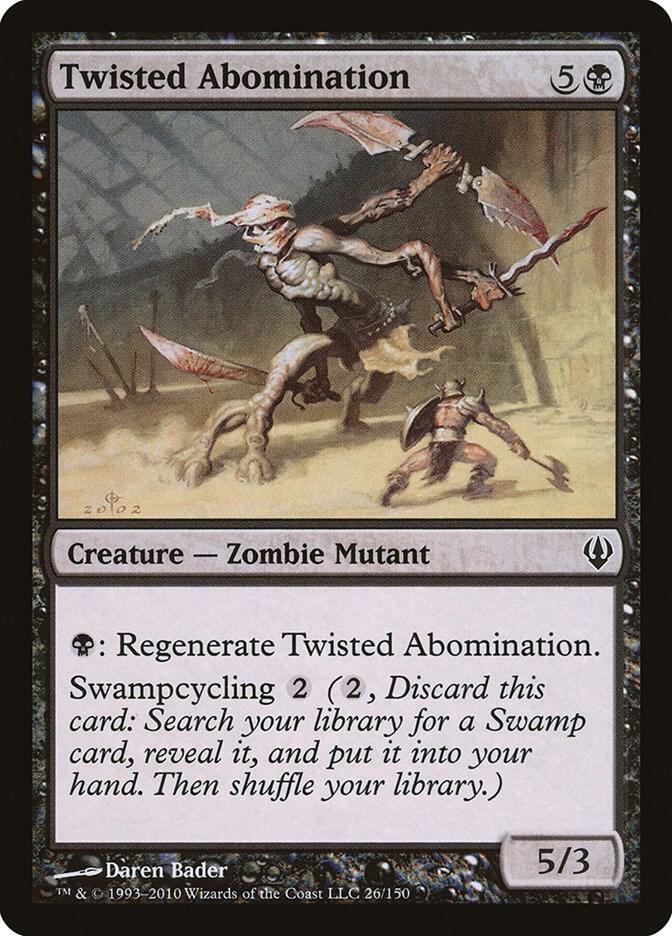 Twisted Abomination 26 card from Archenemy