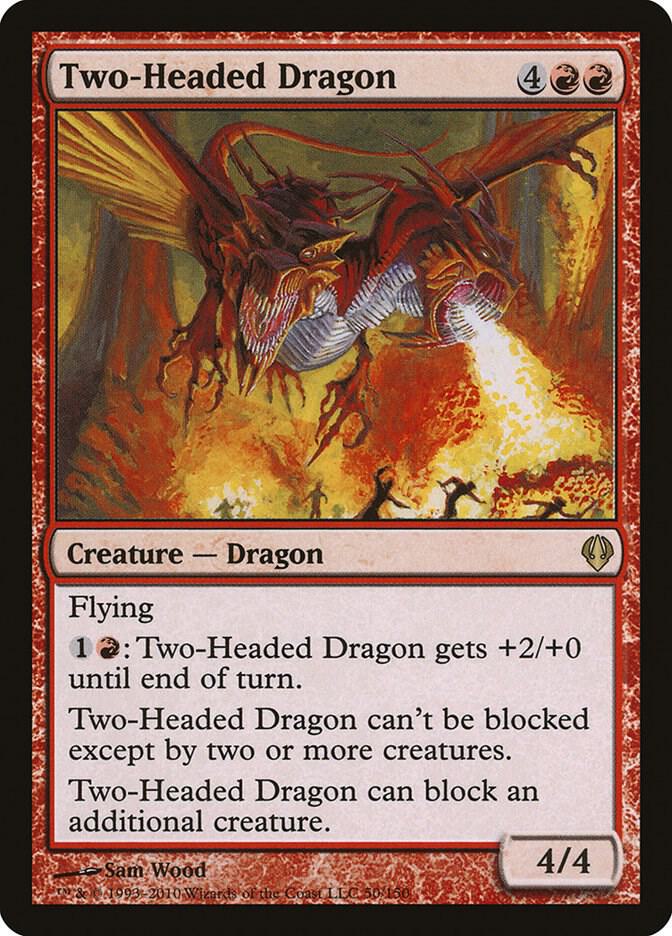 Two-Headed Dragon 50 card from Archenemy