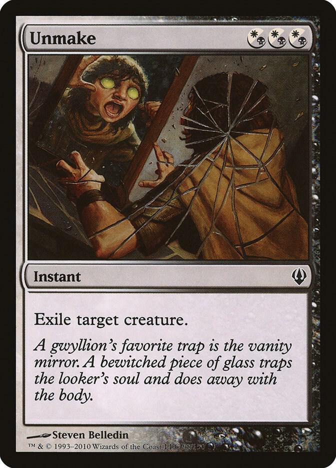 Unmake 98 card from Archenemy