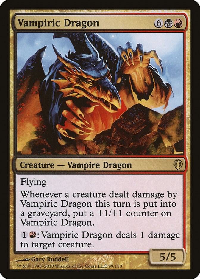 Vampiric Dragon 99 card from Archenemy