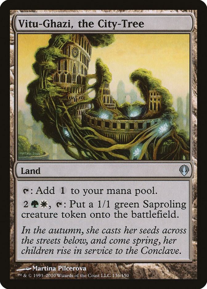 Vitu-Ghazi, the City-Tree 136 card from Archenemy